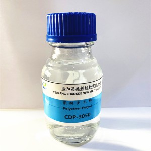 PPG-polyeetteripolyoli, jonka MW 3000 perinteisille joustaville PU-vaahtomumateriaaleille